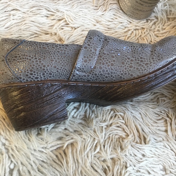 Born gray spotted clogs - Picture 3 of 5